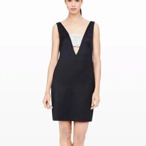 Club Monaco NWTDarelle little black dress - mini dress v-neck with sequin detail